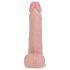 REALROCK - rotirajući vibrator - prirodni (20,5cm)