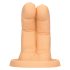S-Line - dildo za dva prsta (natur)