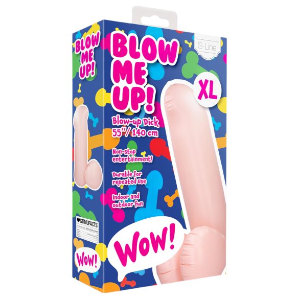 Blow Me Up - napuhujući penis balon - 140 cm