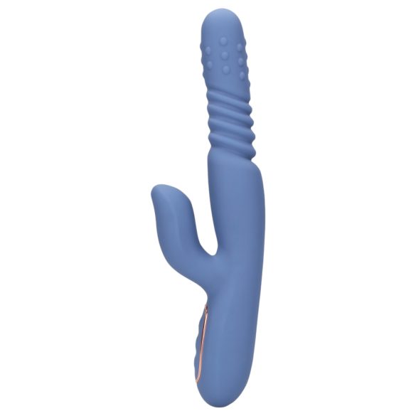 Loveline - masirajući grijaći vibrator (plavi)