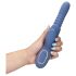 Loveline - masirajući grijaći vibrator (plavi)