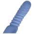 Loveline - masirajući grijaći vibrator (plavi)