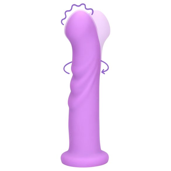 Loveline - rotirajući vibrator na baterije (ružičasti)