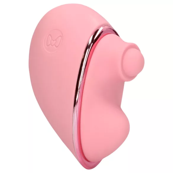 Loveline - vibrator za klitoris na punjenje - tapping funkcija - silikon, pink
