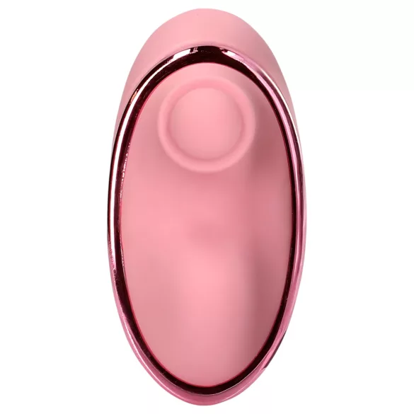 Loveline - vibrator za klitoris na punjenje - tapping funkcija - silikon, pink