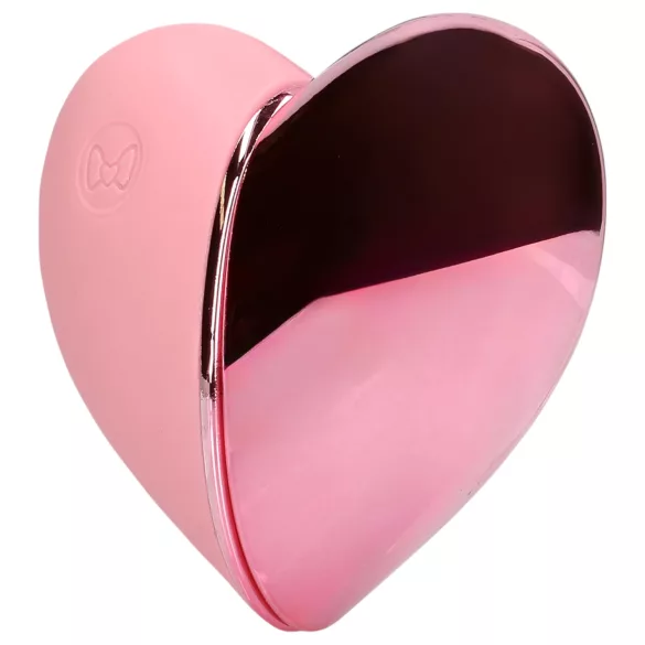 Loveline - vibrator za klitoris na punjenje - tapping funkcija - silikon, pink