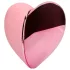 Loveline - vibrator za klitoris na punjenje - tapping funkcija - silikon, pink