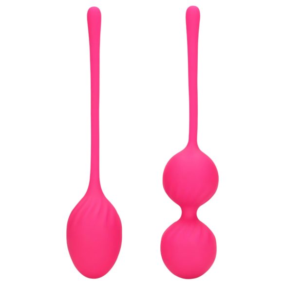 Loveline - set vaginskih kuglica s utezima - 2-dijelni (pink)