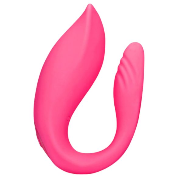Loveline - bežični parni vibrator, punjivi (ružičasti)