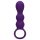 Loveline punjivi kuglasti analni vibrator (ljubičasti)