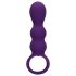 Loveline punjivi kuglasti analni vibrator (ljubičasti)