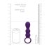 Loveline punjivi kuglasti analni vibrator (ljubičasti)
