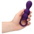 Loveline punjivi kuglasti analni vibrator (ljubičasti)