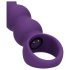 Loveline punjivi kuglasti analni vibrator (ljubičasti)