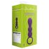 Loveline punjivi kuglasti analni vibrator (ljubičasti)