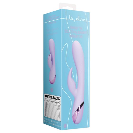 Loveline - punjivi zečić vibrator za klitoris (ljubičasti)