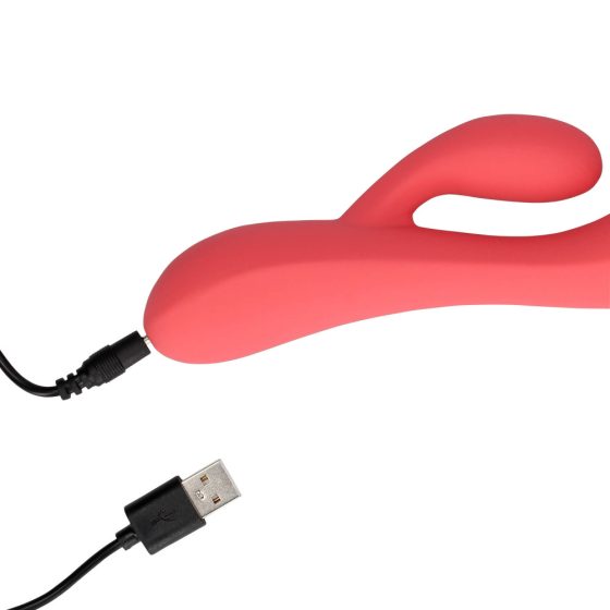 Loveline - punjivi, vodootporni vibrator za klitoris (ružičasti)