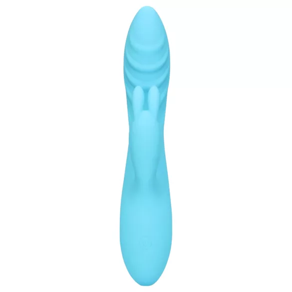 Loveline - vodootporni vibrator s ušima zeca za klitoris - plavi