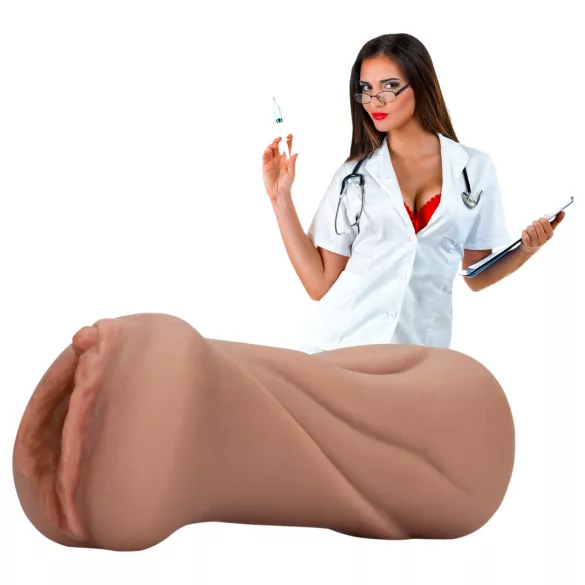 S-Line Nurse - realistična umjetna vagina (preplanula)