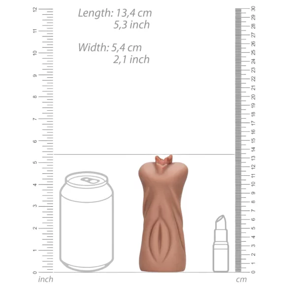 S-Line Nurse - realistična umjetna vagina (preplanula)