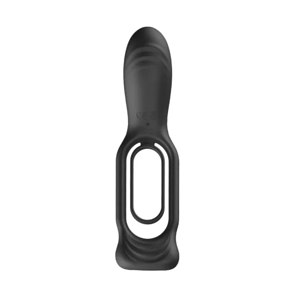 No.88 - vibrirajući penis prsten - crni