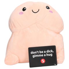 Plišana debela penis jastučnica - 30cm (prirodno)