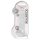 REALROCK - prozirni realistični dildo - transparentan (22 cm)