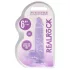 RealRock - realistični dildo - prozirni ljubičasti - 15 cm