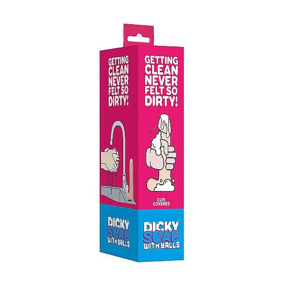 Dicky Cum - sapun s penisom i testisima - prirodni (250g)