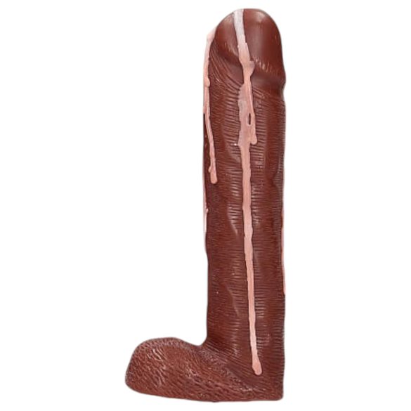 Dicky Cum - sapun u obliku penisa s testisima - smeđi (250g)