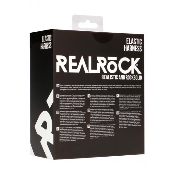 REALROCK Elastic - za univerzalni donji proizvod koji se kopča (crni)