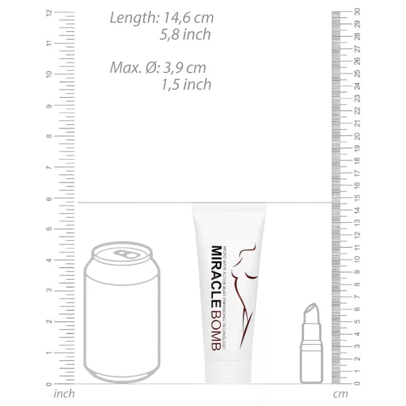 Pharmquests Miracle Bomb - krema za povećanje i učvršćivanje grudi - 100ml