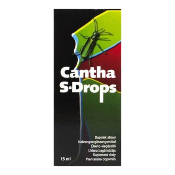 Cantha S-drops - dodatak prehrani kapi za muškarce - 15ml