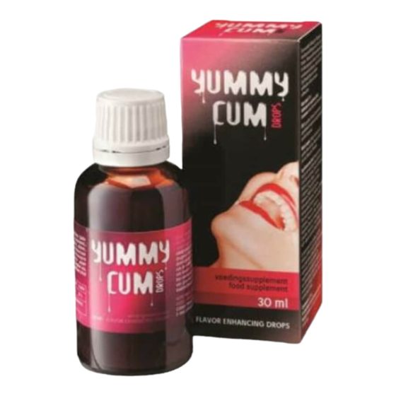 Yummy Cum Drops - dodatak prehrani u kapima za muškarce (30ml)
