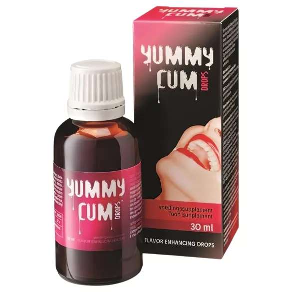 Yummy Cum Drops - dodatak prehrani za muškarce - kapi - 30ml