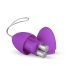 Easytoys - Ljubičasto vibracijsko jaje s 7 ritmova (daljinsko upravljanje)