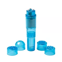 Easytoys - vibrator set za žene - 5 nastavaka - plava