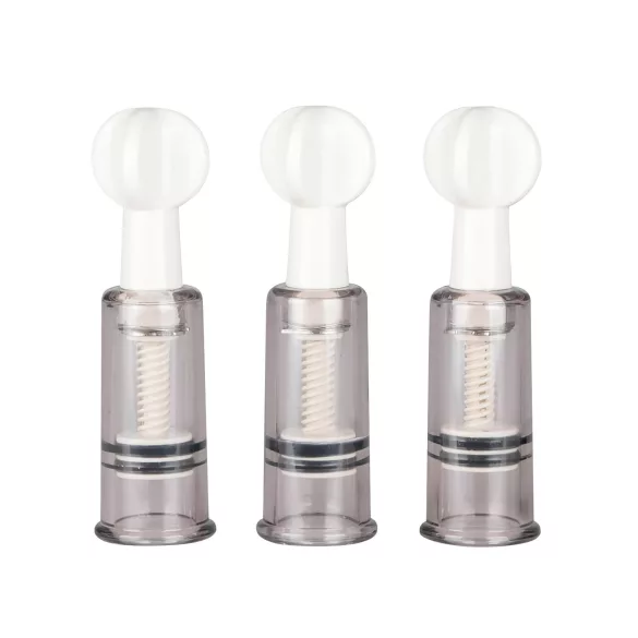 Easytoys - set pumpica za bradavice i klitoris (3 komada)