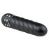 Easytoys Diamond Twirled - uvijeni vibrator (crni)