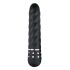 Easytoys Diamond Twirled - uvijeni vibrator (crni)
