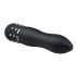 Easytoys Diamond Curved - mini štapić vibrator (crni)