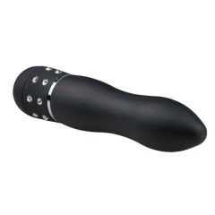 Easytoys Diamond Curved - mini stick vibrator (crni)