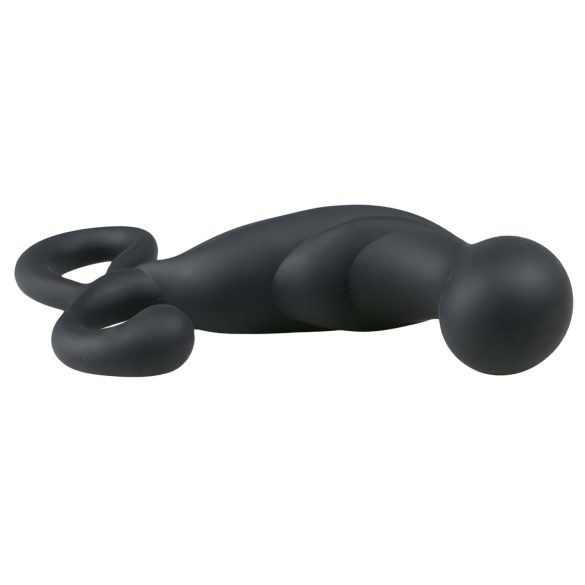 EasyToys - masažer prostate - crni silikon