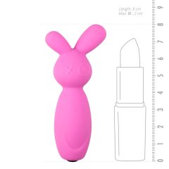   Easytoys Mini Bunny - silikonski vibrator za klitoris (ružičasti)