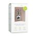 Easytoys Metal No.1 - srebrni analni čep s ružičastim kamenom (2,7 cm)