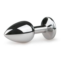 Easytoys - metalni čep za analni dildo (srebrno-bijeli)