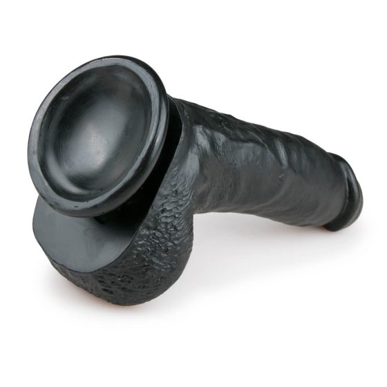 Easytoys - dildo za testise (20cm) - crni