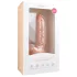 Easytoys - dildo s testisima i vakuum čašom - 22,5 cm - natur