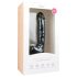 Easytoys - Dildo s postoljem i testisima (22,5cm) - crni