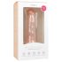 Easytoys - realistični dildo s vakuumskom bazom (15,5 cm) - prirodan